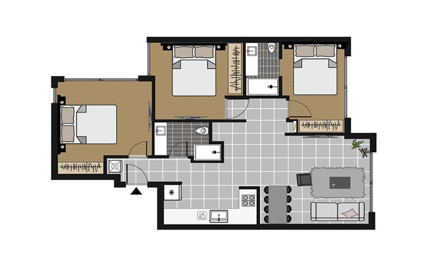 Mr. Louis - By Tlv2go Apartment *